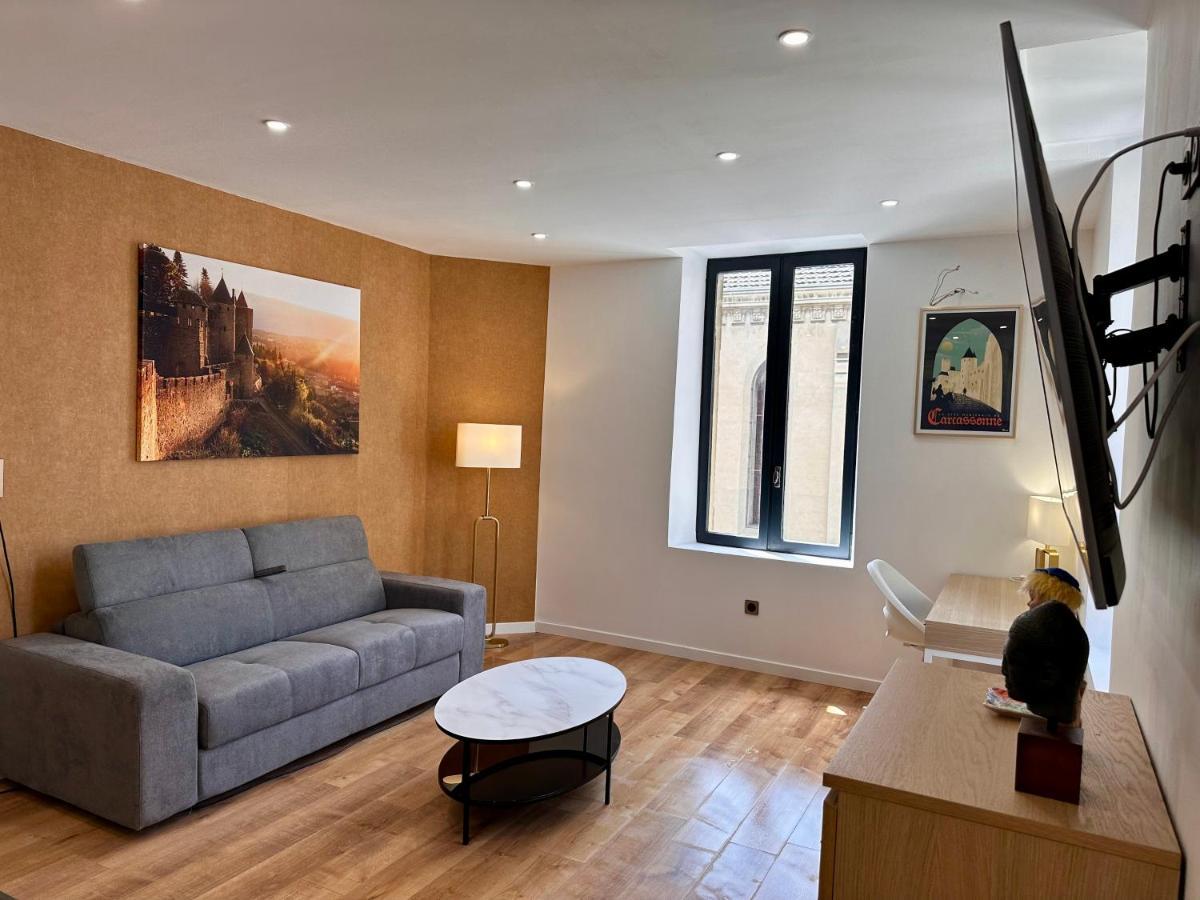 Les Appartements Du Palais Carcassonne Luaran gambar