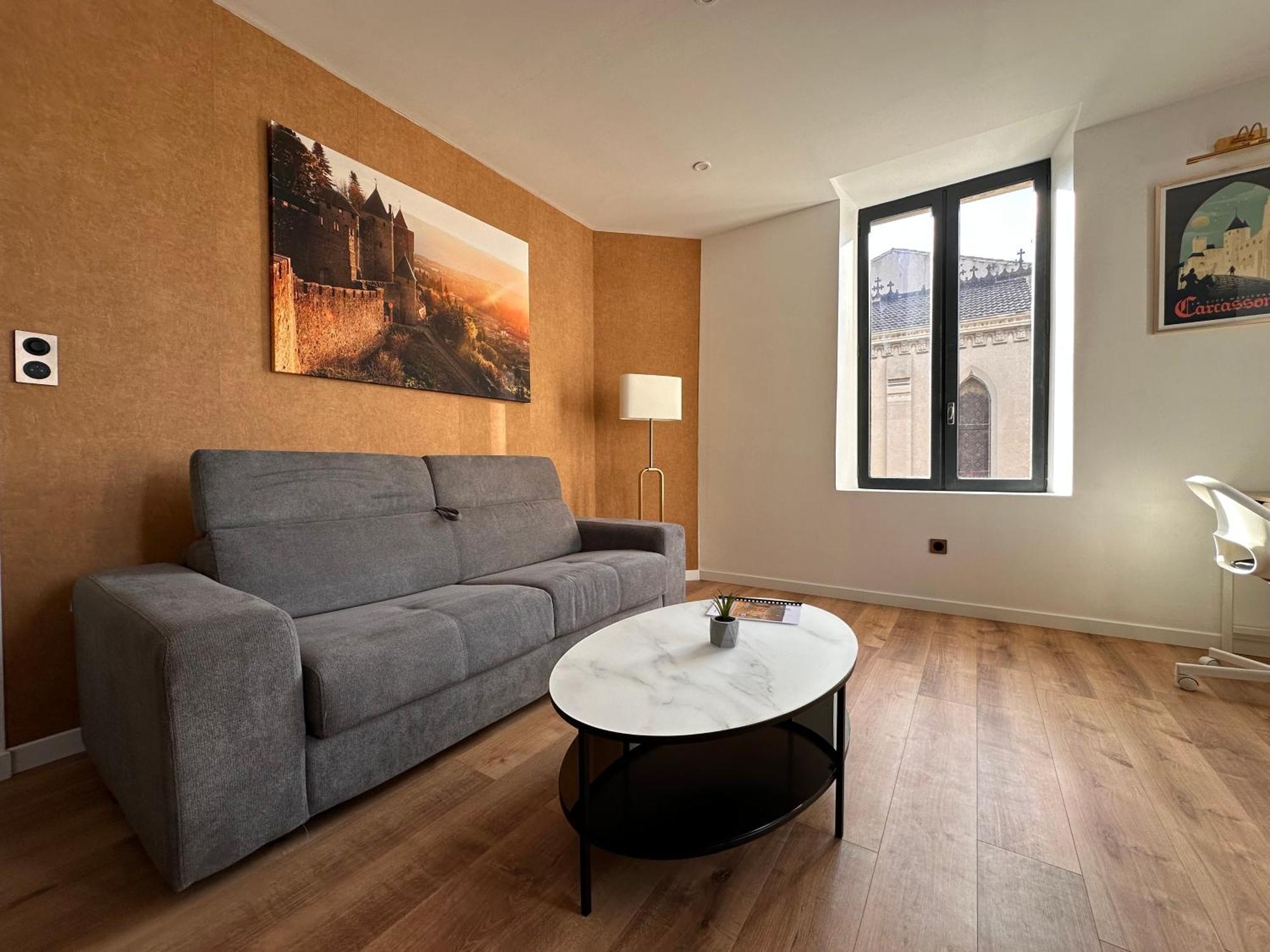 Les Appartements Du Palais Carcassonne Luaran gambar